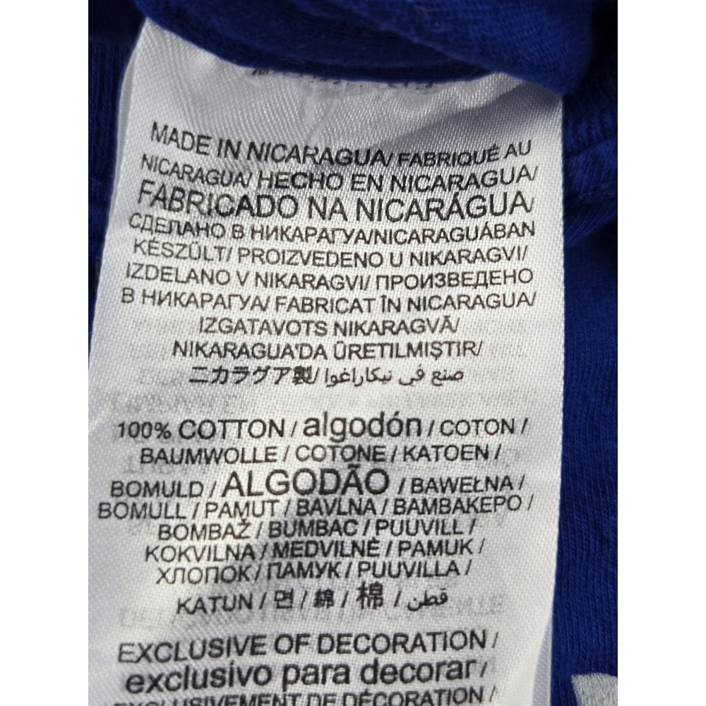 Majestic Los Angeles Dodgers Baseball T-Shirt Mens Large Blue Graphic Tee 1958 - Picture 3 of 10